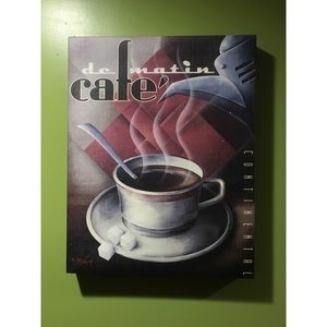 🌸Canvas Coffee Print 12x15